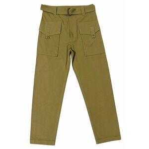 Magali Pascal Military Utility Pockets Hiking Cargo Pants Green Women Size Small